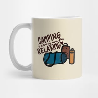 Camping = Relaxing Mug